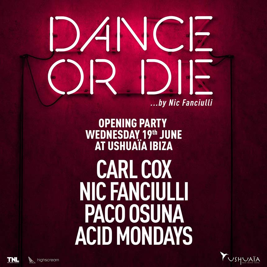 ushuaia ibiza dance or die